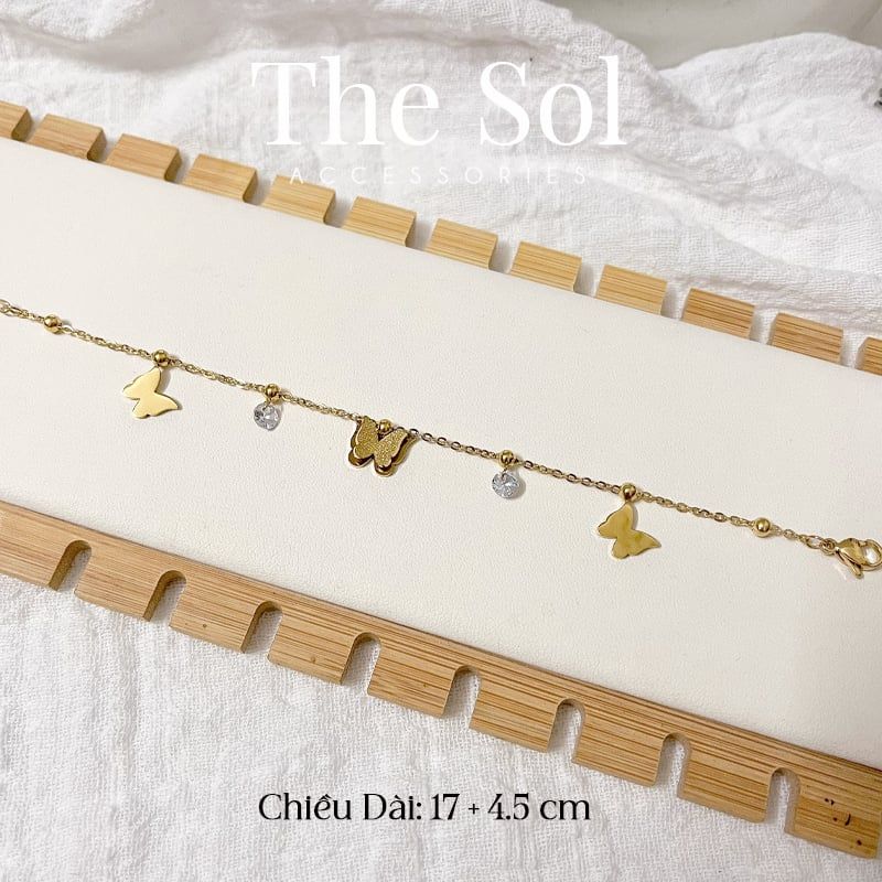  Lắc Tay Titan The Golden Butterfly 