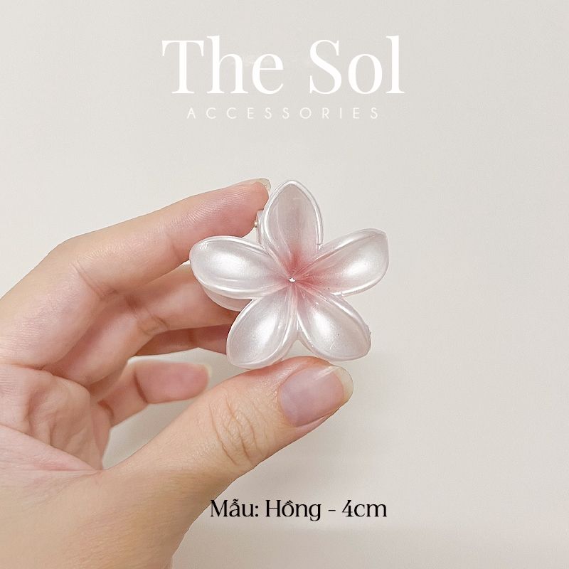  Kẹp Gắp Hoa Sứ Hologram - 4cm 
