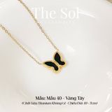  Dây Chuyền Titan Black Butterfly - Mẫu 40 