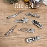  Kẹp Tóc Hàn Quốc Metal Brand - Mẫu 2 