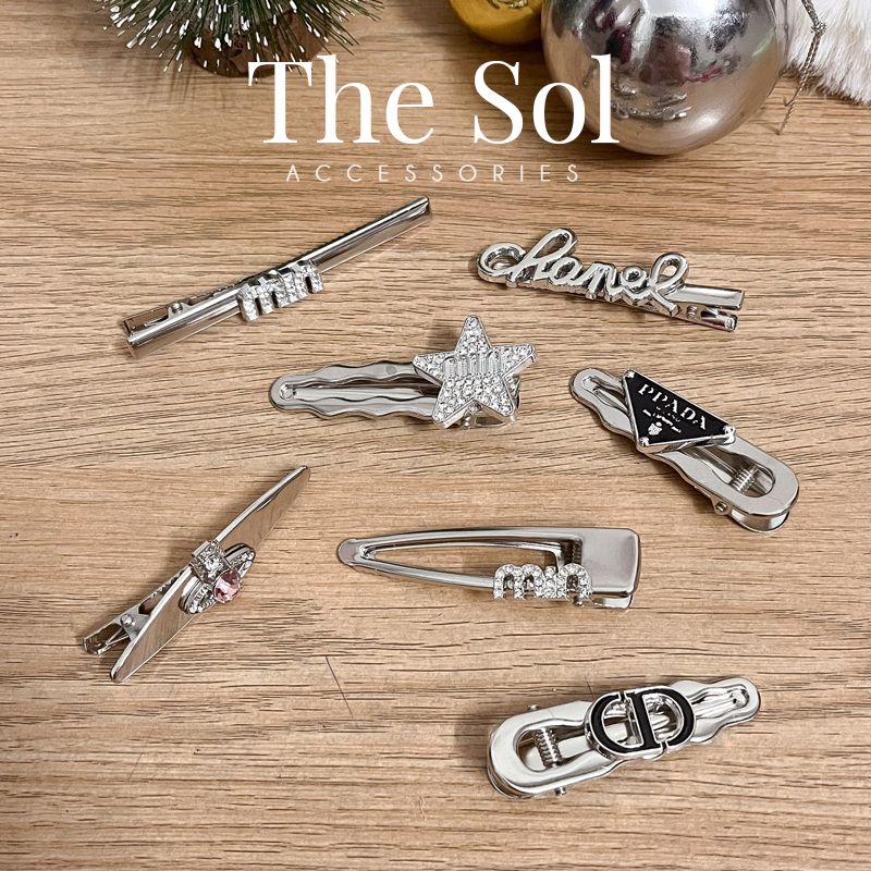  Kẹp Tóc Hàn Quốc Metal Brand - Mẫu 2 