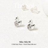  Bông Tai Nhựa 7K - BTN001 / BTN002 / BTN003 / BTN004 