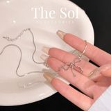  Dây Chuyền Hàn Quốc Mini Bow 