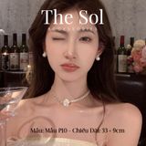  Dây Chuyền Ngọc Trai Flower & Pearl - Mẫu P10 