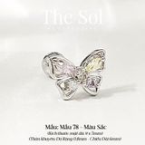  Khuyên Tai Thép Xi Mạ Dia Butterfly - Mẫu 78 