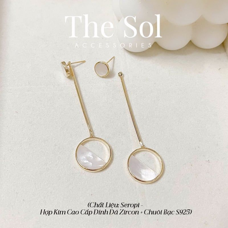  Bông Tai Seropi Golden Cirlce & Narce 