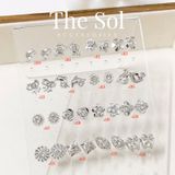  Bông Tai Nhựa 7K - BTN001 / BTN002 / BTN003 / BTN004 