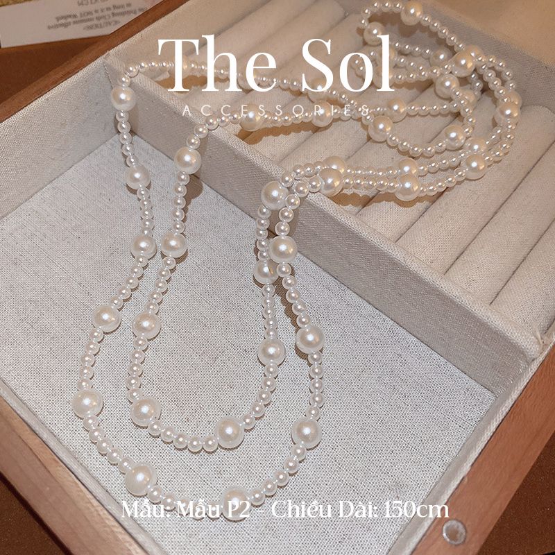  Dây Chuyền Ngọc Trai Long Pearl - Mẫu P2 