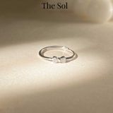  Nhẫn Bạc Mini Diamond Bow 