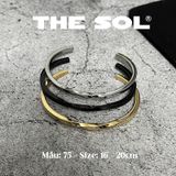  Vòng Tay Titan Unisex Twisted Cuff - Mẫu 75 