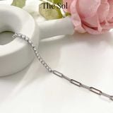  Lắc Tay Titan Dia Line & Chain 