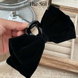  Kẹp Gắp Hàn Quốc Velvet Bow 