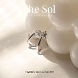  Bông Tai Bạc The Diamond 