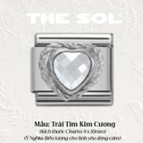  Charm Titan Italian Bracelet - Gems Charm 