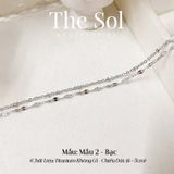  Lắc Tay Titan Double Difference Lines - Mẫu 2 