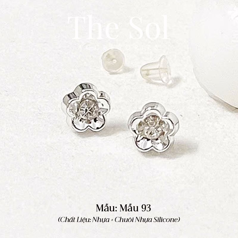  Bông Tai Nhựa 7K - BTN001 / BTN002 / BTN003 / BTN004 