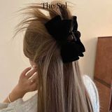  Kẹp Gắp Hàn Quốc Velvet Bow 