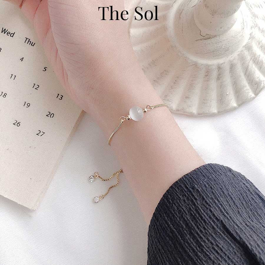  Lắc Tay Hàn Quốc The Simple Gem 