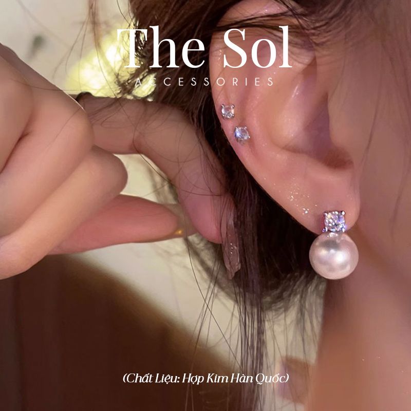  Bông Tai Hàn Quốc Only Pearl 