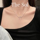  Dây Chuyền Hàn Quốc Mini Bow 