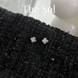  Bông Tai Seropi Mini Dia Clover - Mẫu 68 