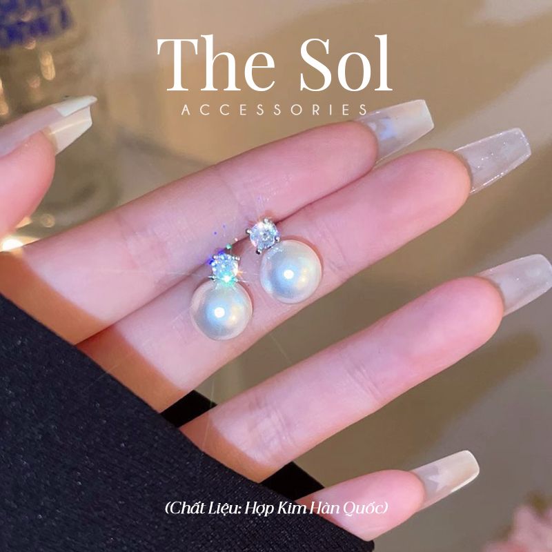  Bông Tai Hàn Quốc Only Pearl 
