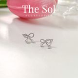  Bông Tai Seropi Pearl Mini Bow 