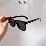  Kính Mát Gọng Nhựa Unisex Silver Scar 