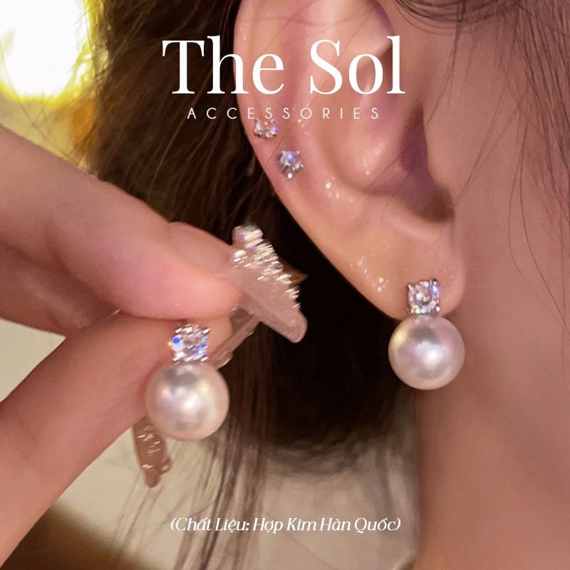  Bông Tai Hàn Quốc Only Pearl 