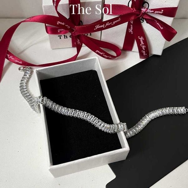  Choker Đính Đá Cao Cấp Bling Line 