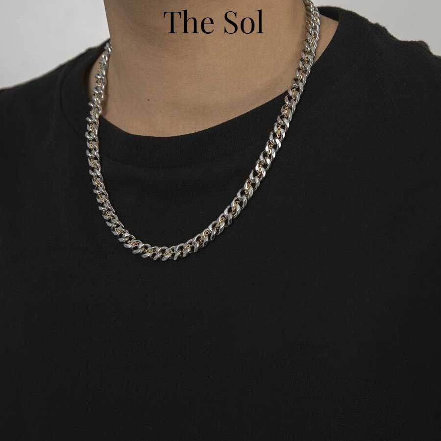  Dây Chuyền Titan Unisex Golden Chain 