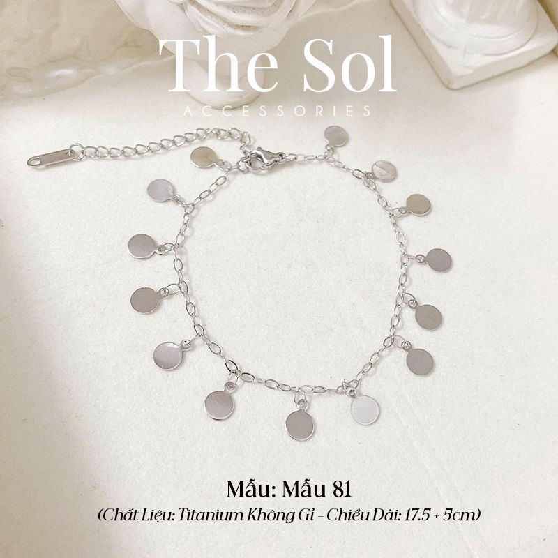  Lắc Tay Titan The Circles - Mẫu 81 