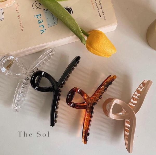  Kẹp Gắp Hàn Quốc Basic Trơn 