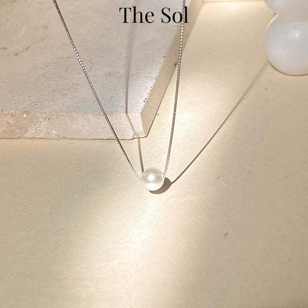  Dây Chuyền Bạc Basic Pearl 