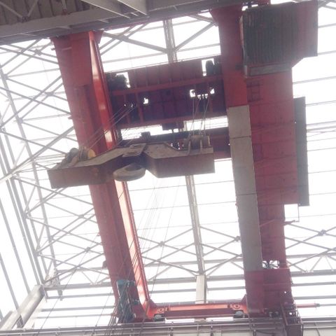  Remodeling  63/20T  double  girder overhead crane 