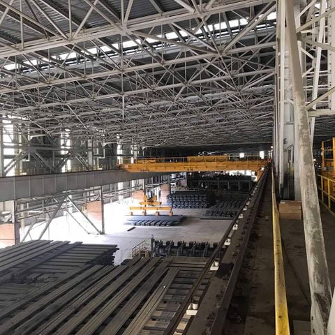  16+16T double girder overhead crane 