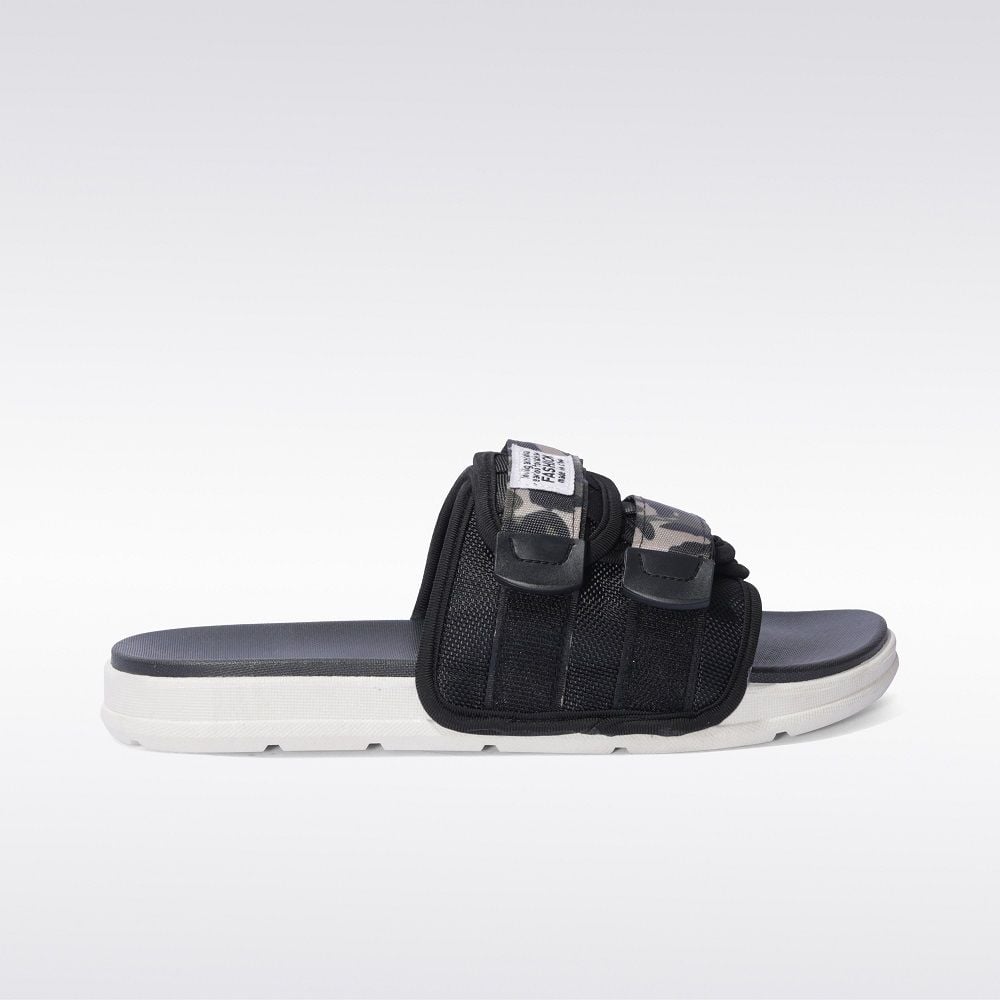 Dép quai ngang - Basic Fabric strap slides 2