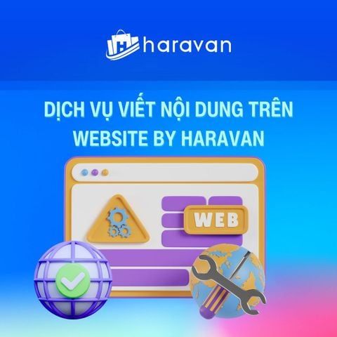 Dịch vụ Viết nội dung Website by Haravan