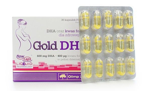 Gold DHA (30 viên) - BỔ SUNG DHA VÀ ACID FOLIC CHO BÀ BẦU VÀ PHỤ NỮ SAU SINH