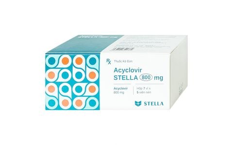 Thuốc Acyclovir Stella 800mg (Acyclovir 800 stada)