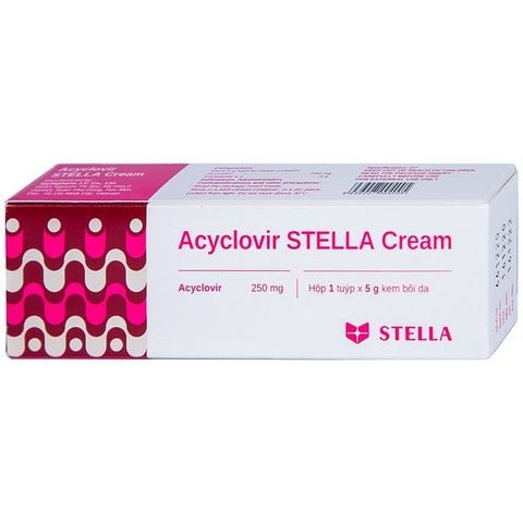 Acyclovir Stella Cream - Acyclovir tuýp Stada 5g