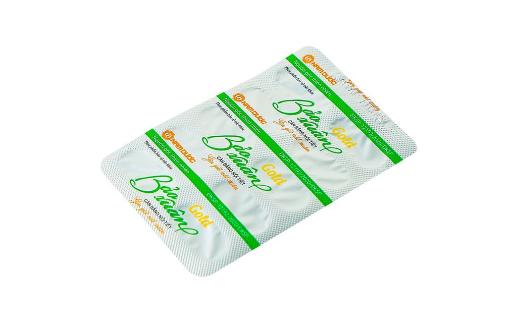 Viên Uống Bảo Xuân Gold Nam Dược (30-50 Tuổi) Cân Bằng Nội Tiết 30 Viên