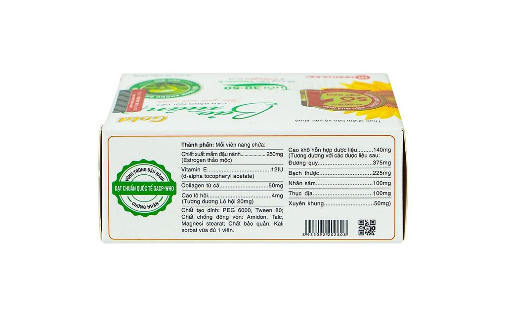 Viên Uống Bảo Xuân Gold Nam Dược (30-50 Tuổi) Cân Bằng Nội Tiết 30 Viên