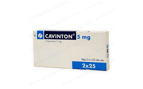 Thuốc Cavinton 5mg Gedeon giúp giảm các triệu chứng tâm thần (2 vỉ x 25 viên)