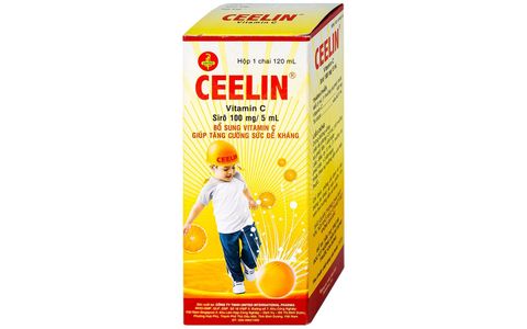 Siro Ceelin United International điều trị thiếu vitamin C ở trẻ em (120ml)