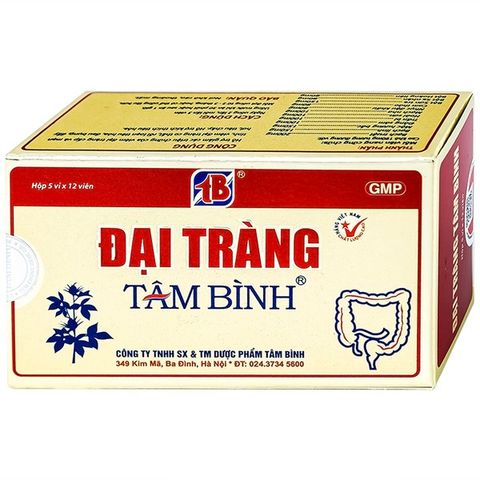 Viên uống Đại Tràng Tâm Bình hỗ trợ giảm các triệu chứng của viêm đại tràng (60 viên)