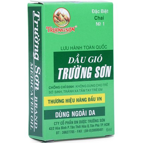 Dầu gió Trường Sơn (6ml)