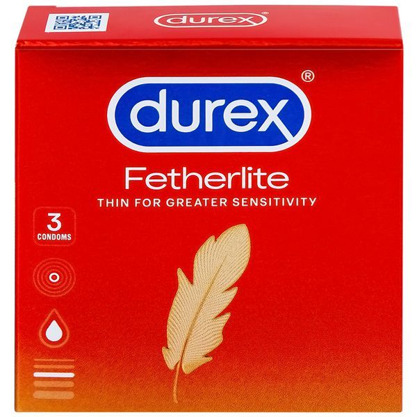Bao cao su Durex Fetherlite (3 cái)