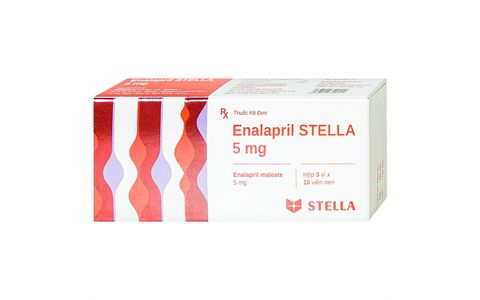 Enalapril 5mg (Stada) 3*10 WĐB