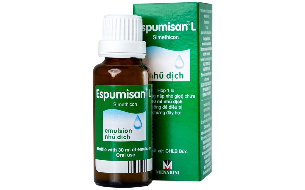 Thuốc Espumisan L Menarini điều trị chứng đầy hơi ở trẻ dưới 3 tháng tuổi (30ml)